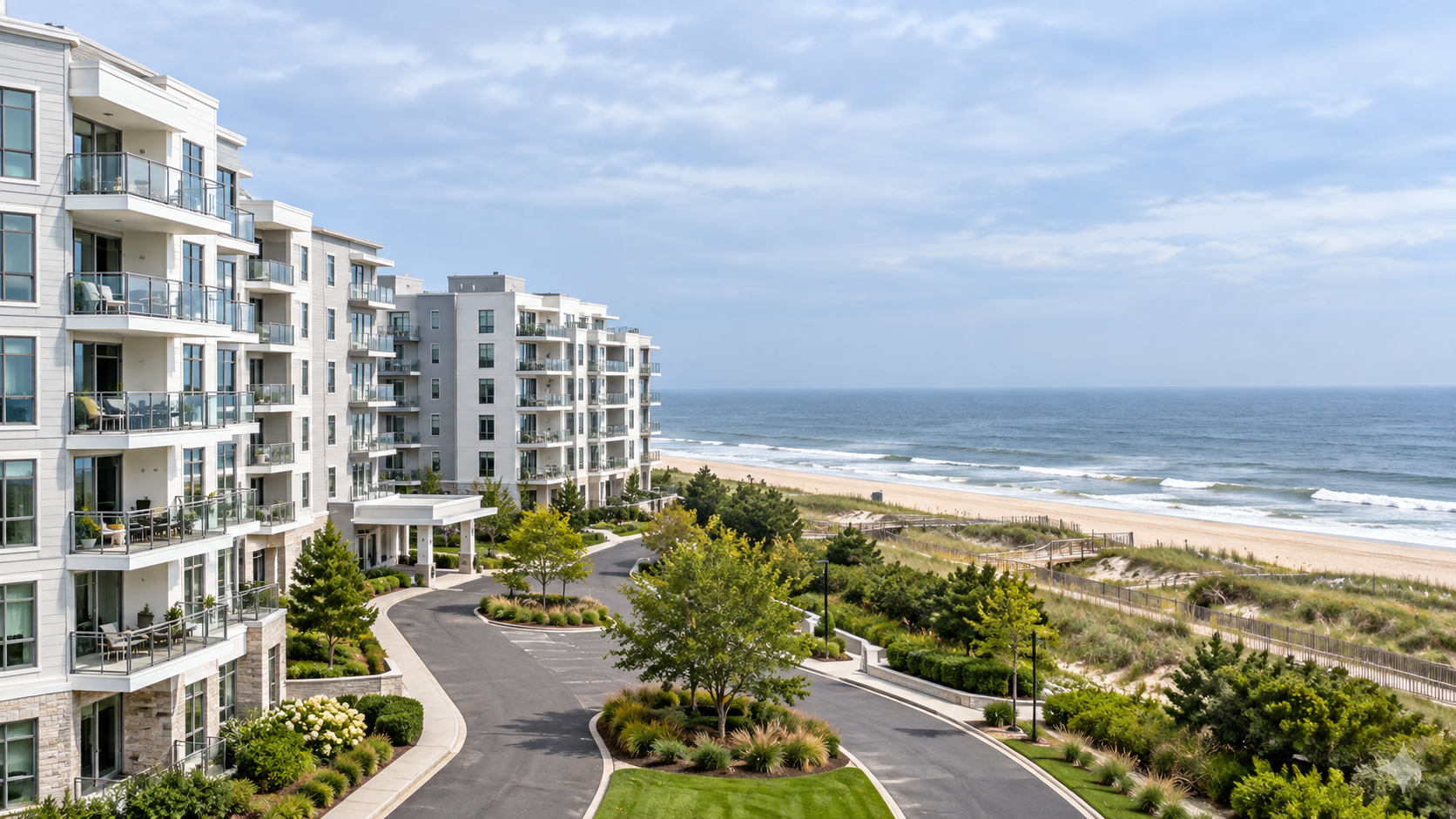 Oceanfront condominium lifestyle in Long Branch, New Jersey